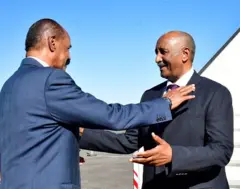 ኢሳይያስ ኣፈወርቂ ምስ ጀነራል ኣልቡርሃን