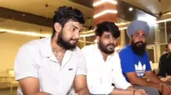 ਅੰਮ੍ਰਿਤਪਾਲ ਸਿੰਘ, ਹੁਸਨਪ੍ਰੀਤ ਅਤੇ ਜਸਪਾਲ ਸਿੰਘ