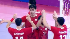 عکسی از تیم فوتسال افغانستان