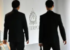 इन्टरपोलको कार्यालयमा दुई अधिकारी