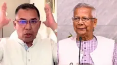 তারেক রহমান ও মুহাম্মদ ইউনূস