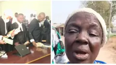 Aworan awon lọya ni kootu naa ati Asabi Oloriṣa 