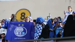 تماشاگران زن استقلال 