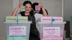 တနင်္ဂနွေနေ့ တစ်နေ့လုံး ထိုင်းပြည်သူတွေ မဲပေးခဲ့