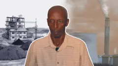Afrika y'epfo: Derrick Skosana, umwe mu bavyeyi baririra amagara na kazoza k'abana.