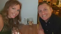 Kate McHenry y su pareja Craig Gordon.