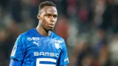 Edouard Mendy playing for Rennes
