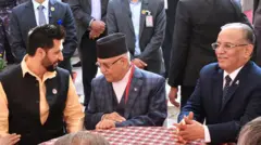 रवि लामिछाने, केपी ओली र प्रचण्ड