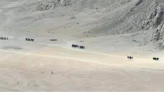 भारत चीन, लेह के नज़दीक भारतीय सेना