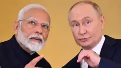 இந்திய பிரதமருடன் ரஷ்ய அதிபர் 