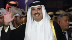 কাতারের বর্তমান আমির শেখ তামিম বিন হামাদ আল থানি