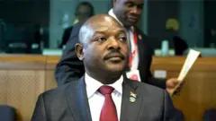 Pierre Nkurunza umukuru w'igihugu c'u Burundi