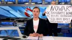 anti-war Russian journalist