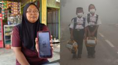 Karhutla Kalimantan, lonjakan titik api  hingga kemarahan warga yang 'tercekik' kabut asap seumur hidup