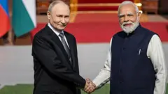 व्लादिमीर पुतिन और नरेंद्र मोदी