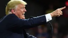 President Trump at rally