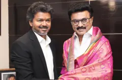 விஜய், மு.க.ஸ்டாலின் 