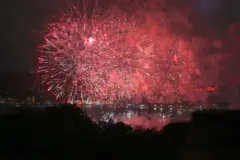 havai fişek gösterisi
