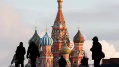 Praça Vermelha, em Moscou