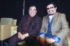 Richie Ray y Bobby Cruz en 2016.