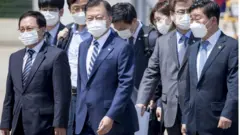 한미 정상회담을 위해 문재인 대통령이 19일 오후 미국으로 출국했다