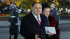 Алишер Усманов и Ирина Винер-Усманова