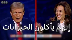 كالاما هاريس ودونالد ترامب