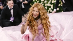 Shakira en la Met Gala 2025