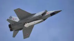 Ракета "Кинджал" на літаку МіГ-31