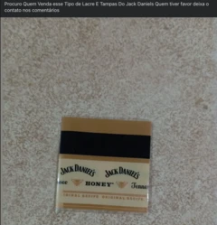 Lacre de marca de whisky