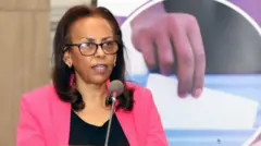 የምርጫ ቦርድ ዋና ሰብሳቢ ሜላት ወርቅ ኃይሉ