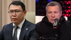 Аскат Алагозов жана Владимир Соловьев. 