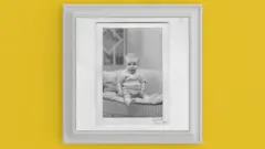 Tony May as a baby