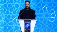 "Все решту ми можемо зробити самі": Зеленський на саміті НАТО просить про ракети для ППО