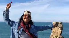 Foto de Juliana Marins tomada del Instagram @resgatejulianamarins