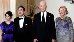 Biden ve Kishida çiftleri