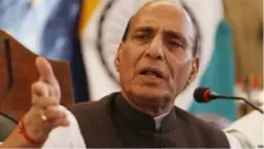 भारत के रक्षा मंत्री राजनाथ सिंह