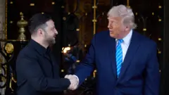 Владимир Зеленский и Дональд Трамп