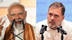 राहुल गांधी के 'आर्थिक सुनामी' और मोदी सरकार के भविष्य वाले बयान पर मचा सियासी घमासान