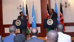 Sannad ka hor, bishii November 2019, waxay labada madaxweyne ka heshiiyeen arrimo ay ka mid ahay duullimaadyada tooska ah ee Muqdisho iyo Nairobi.