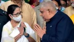 ममता बनर्जी और जगदीप धनखड़