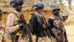 Eléments de l'armée nigériane.