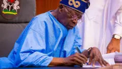 President Tinubu sign four executive orders