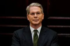 O secretário do Tesouro americano Scott Bessent