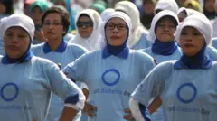 Hari Diabetes Dunia di Surakarta, November 2014 silam