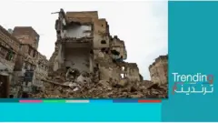 منازل تاريخية منهارة في صنعاء القديمة