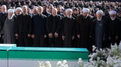 İran Lideri Ali Hamaney İçin Cenaze Töreni Düzenlendi