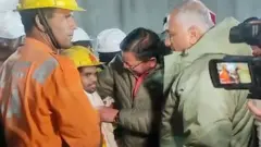 인도 붕괴 터널에 갇힌 인부들이 전원 구조됐다.