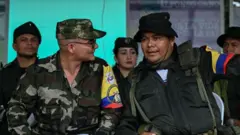 Iván Mordisco y Calarcá