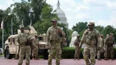 Miembros de la Guardia Nacional en Washington D.C.
